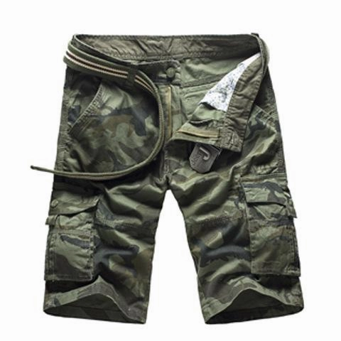 West Louis? Camo Cargo Shorts t shirt Nylon shorts