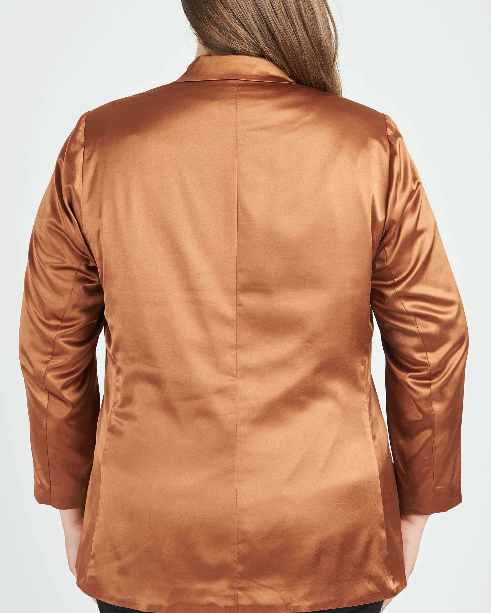 Addyson Notch Collar Blazer | LIGHT TAN Enhance elastic waistband