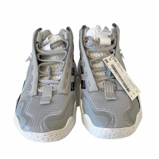 Outfit Choice Adidas Girls Gray | Exhibit B Mid Basketball Sneakers