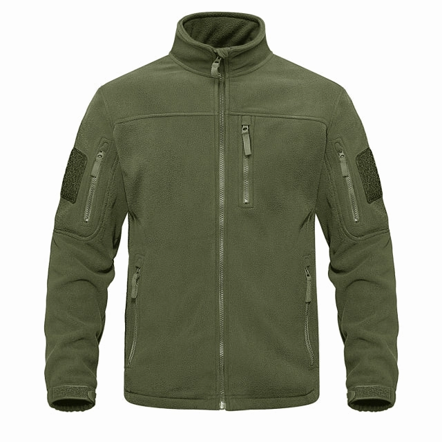 West Louis? Thermal Fleece Tactical Military Outdoor Jacket Abrasion Resistant Panels