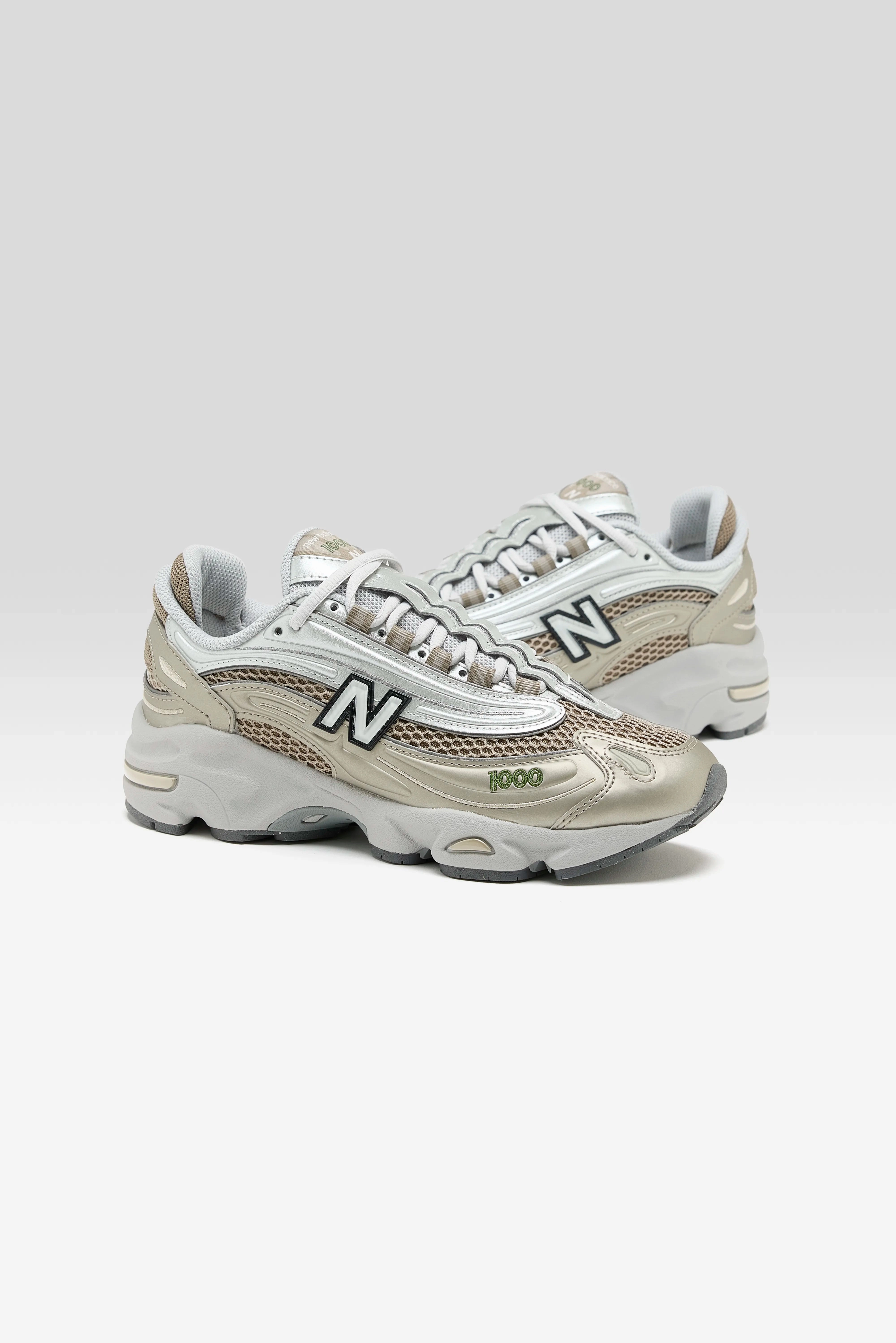 daytime running shoes running in a travertine pool area shoes 1000 for Women  (252 / W / GOLD)