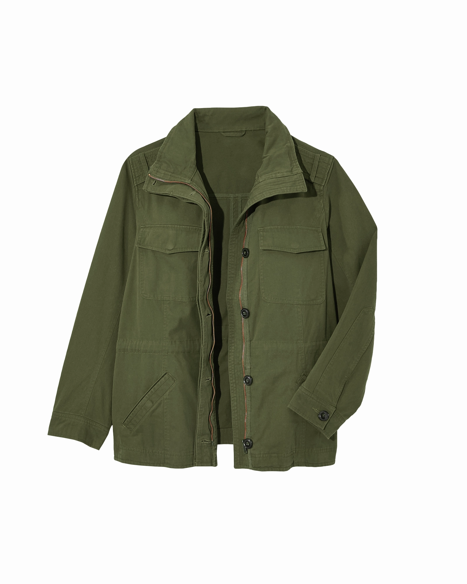 concert - goers Popular Camellia Cargo Jacket | Olive Green