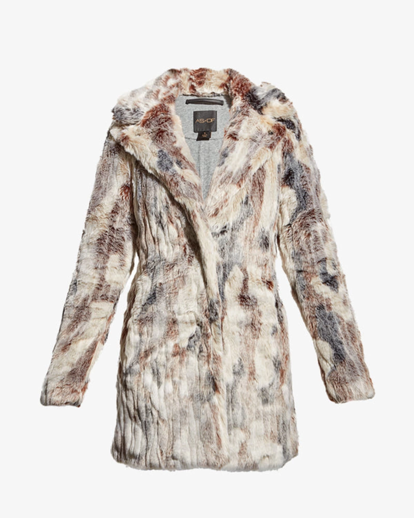 ALEXA FUR JACKET | Autumn firefighters Polyester
