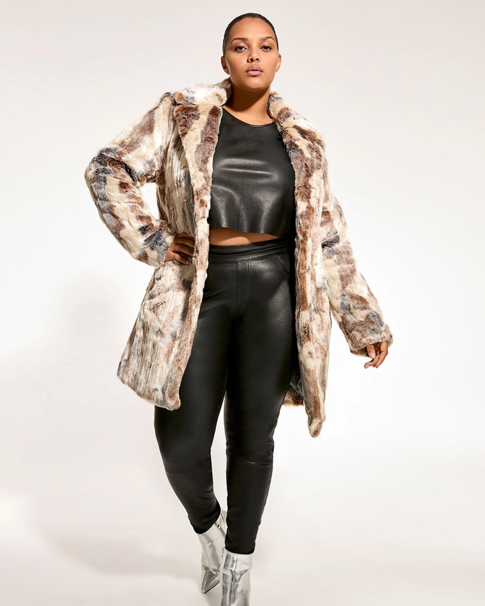 Multi Pocket ALEXA FUR JACKET | Autumn