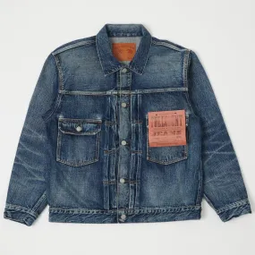 Full Count 2102 13.75oz Type II Denim Jacket - 'Real Killer' Wash Street Comfort Fit Temperature Regulating Membrane