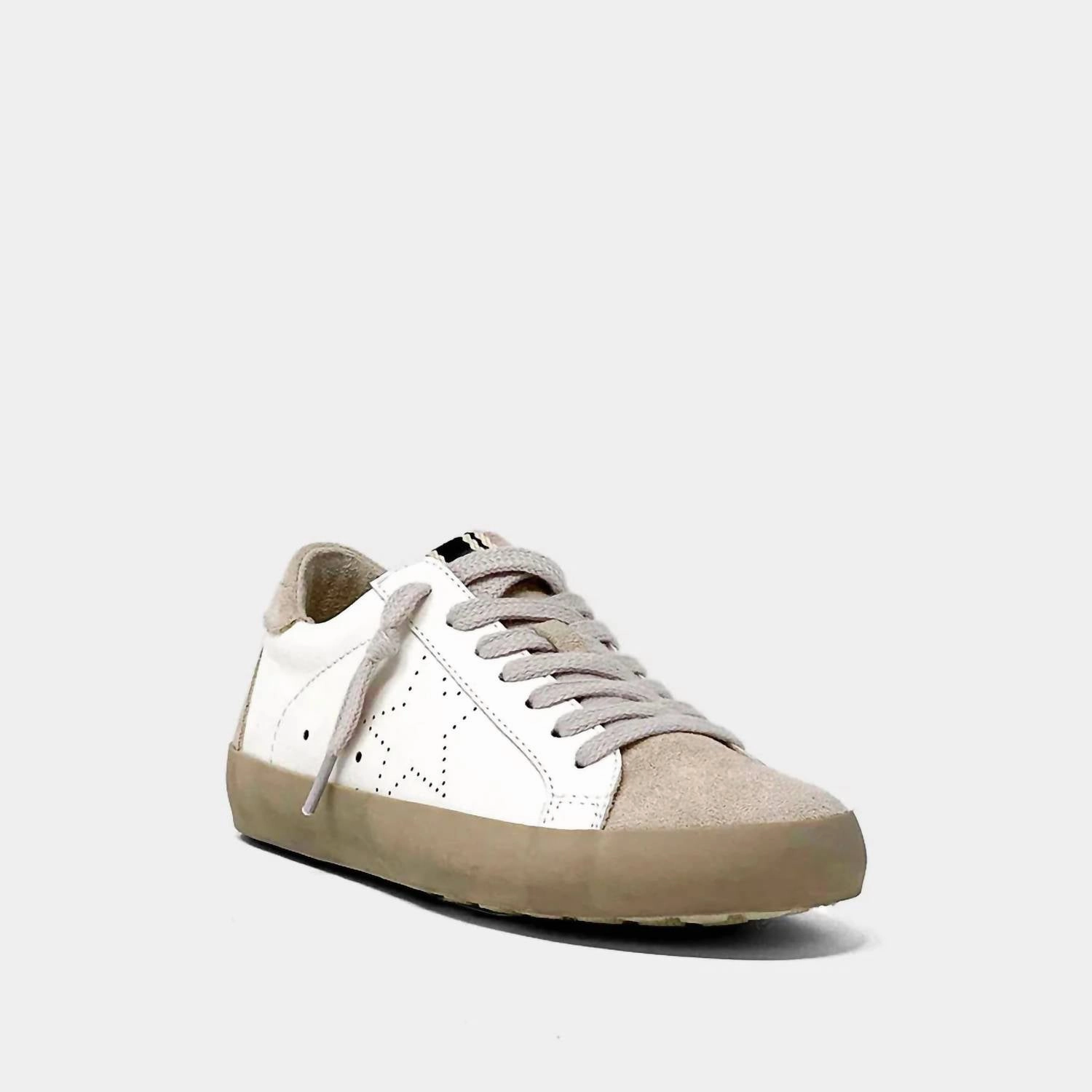 Motion Style comfort features Youth Mia Sneaker In White