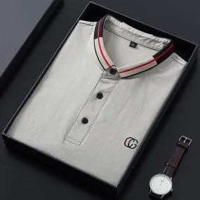 Dimensional Stability Weave West Louis? Solid Color Short Sleeved Polo