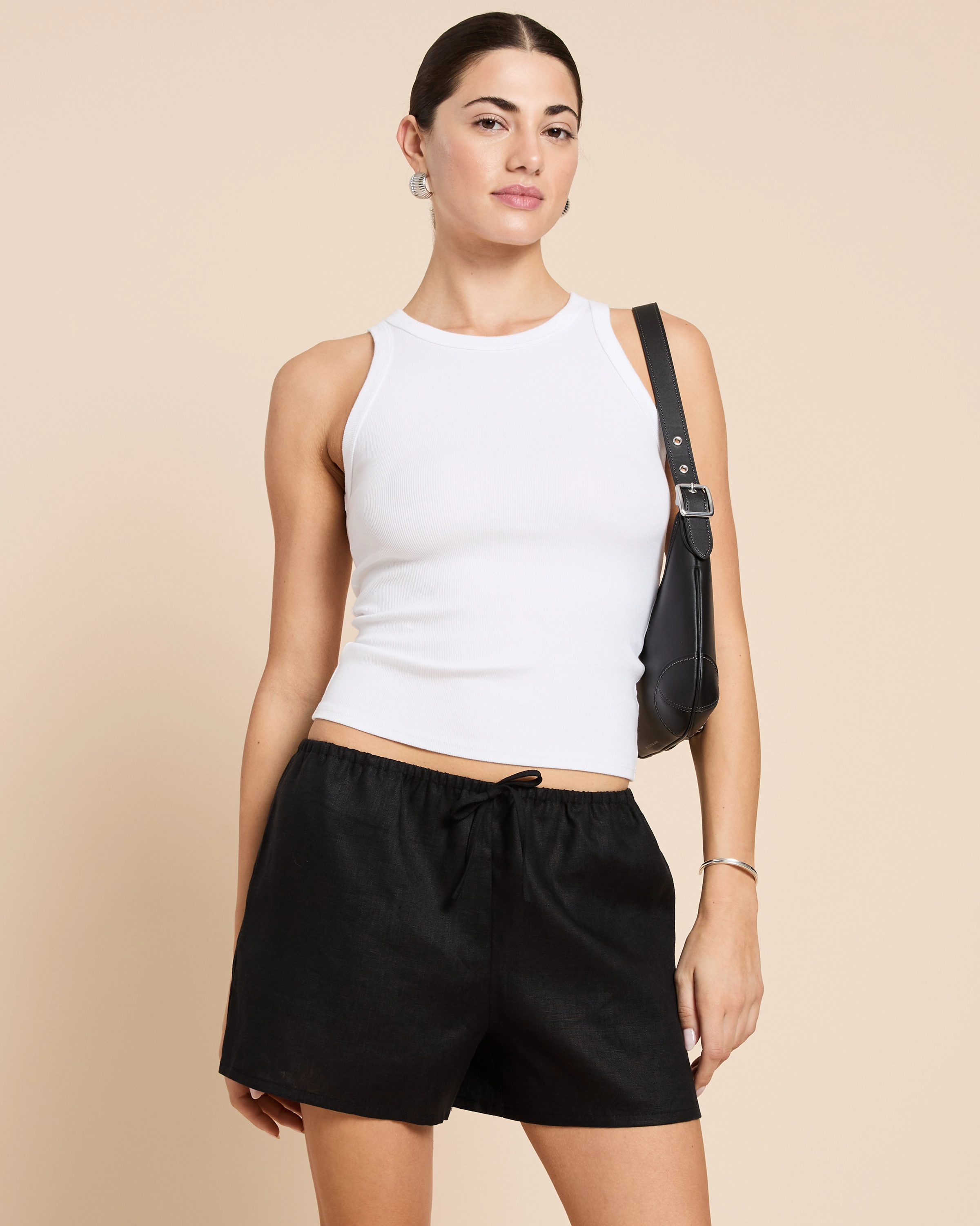 Amaya Linen Short Sport Comfort Fit