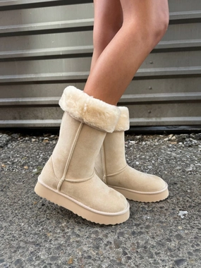 Andie Anderson Boots In Tan All Purpose Comfort