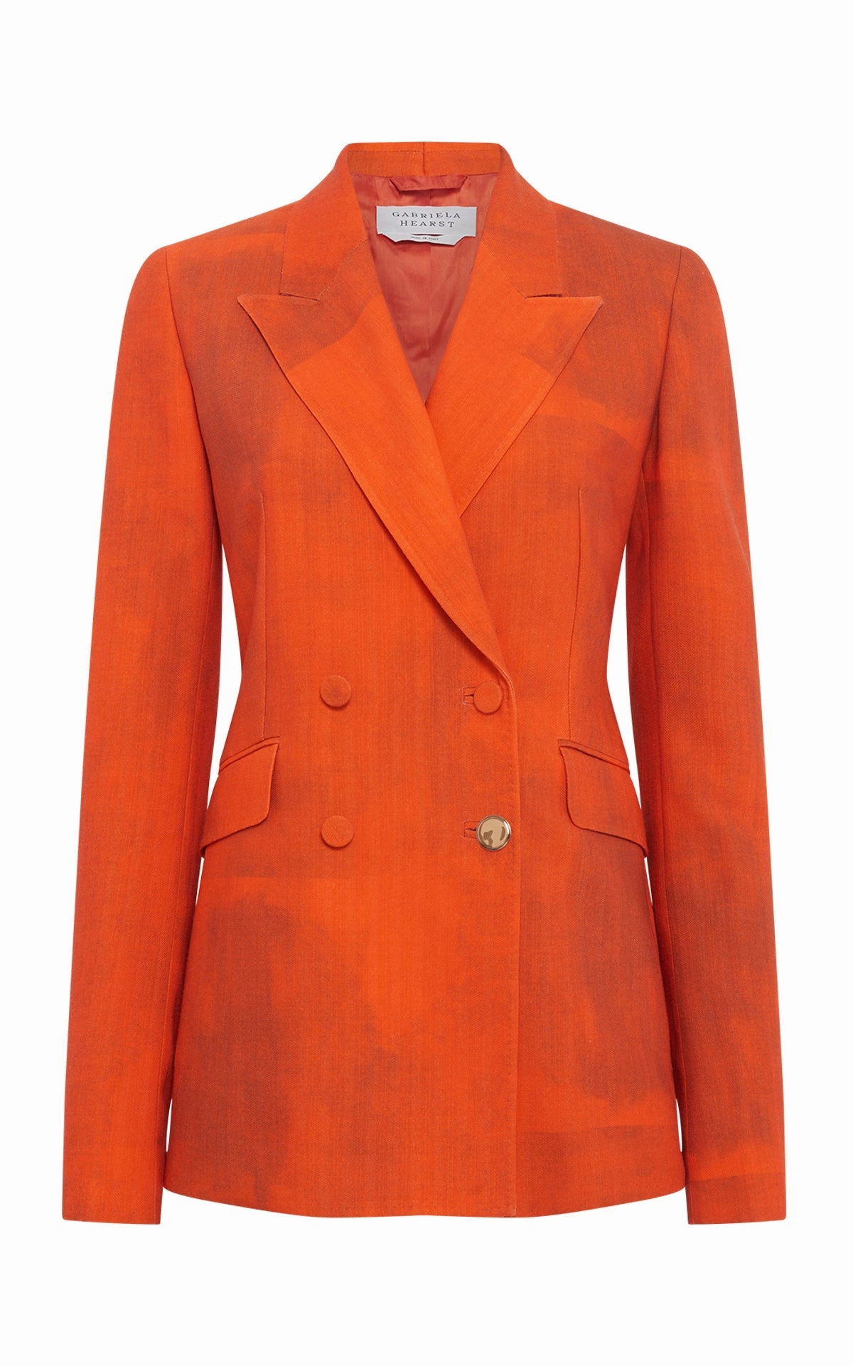 Classy Appeal Elegant Construction Angela Blazer in Spice Virgin Wool