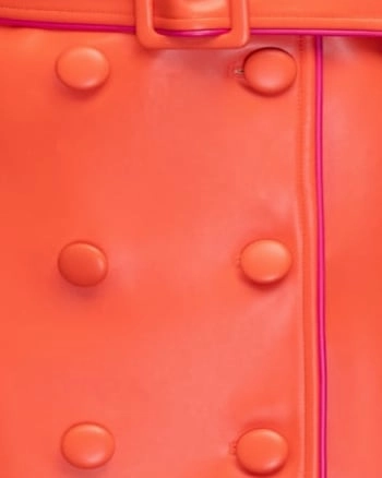 The Reese Trench Coat | Orange suitable for autumn festivals