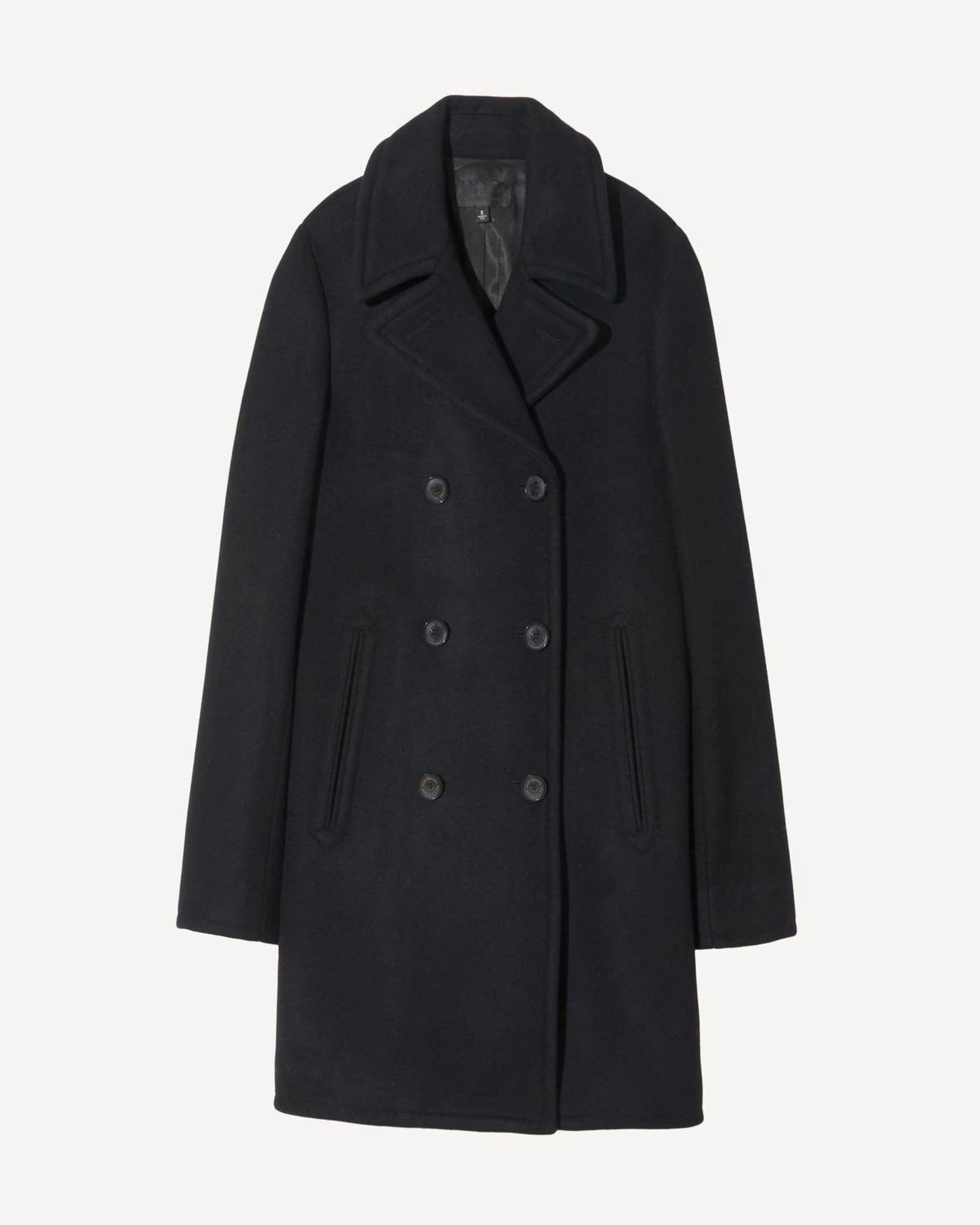 Essential Fit Visa Cash Peacoat in Black | Black