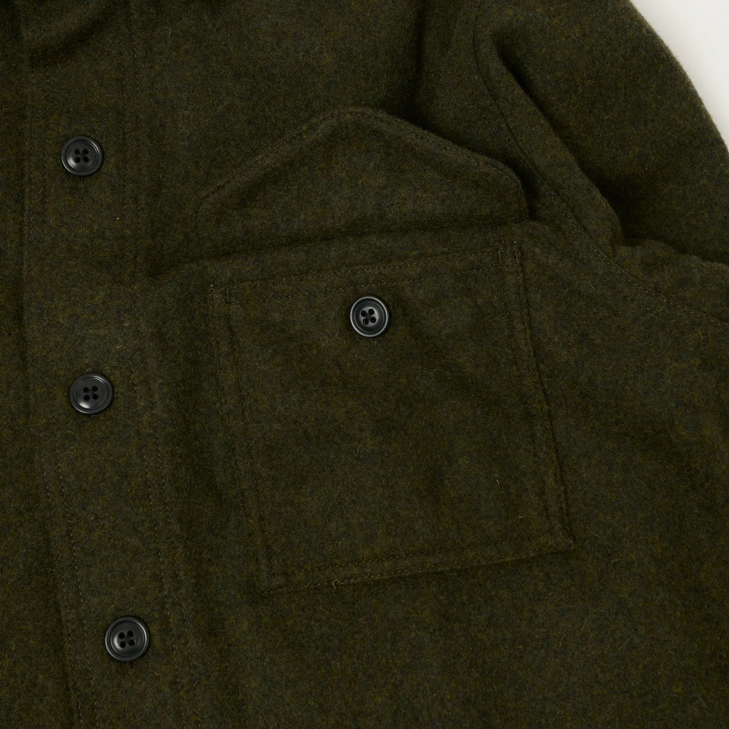 Classic Comfort Filson Wool Jac-Shirt - Forest Green