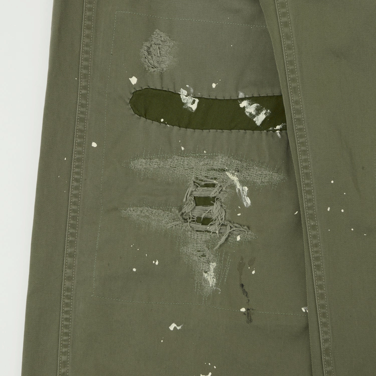 Travel Essential Full Count 1201 U.S Army Chino 41 Khaki 'Freedom Fighter' - Sage Green