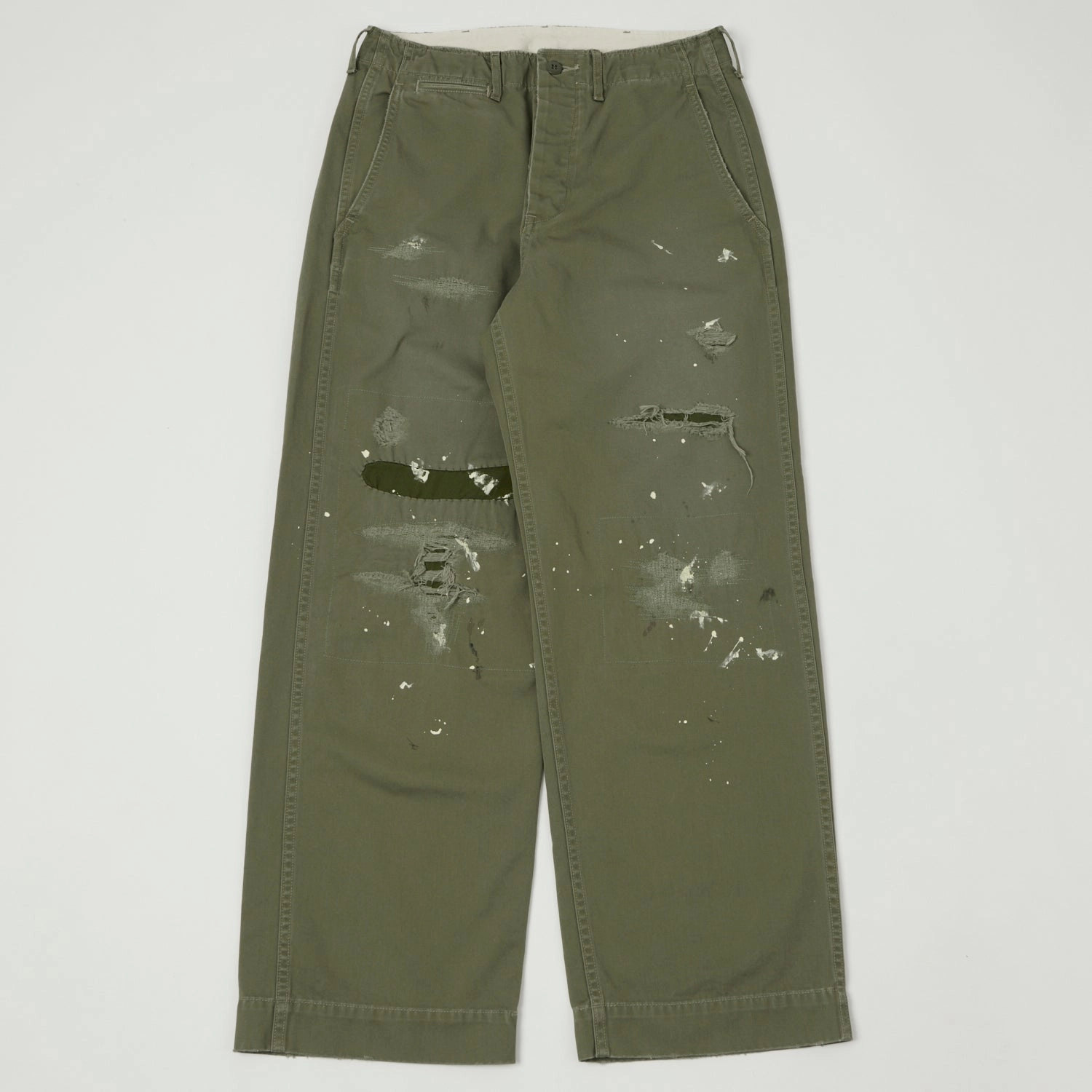 Free Movement Full Count 1201 U.S Army Chino 41 Khaki 'Freedom Fighter' - Sage Green