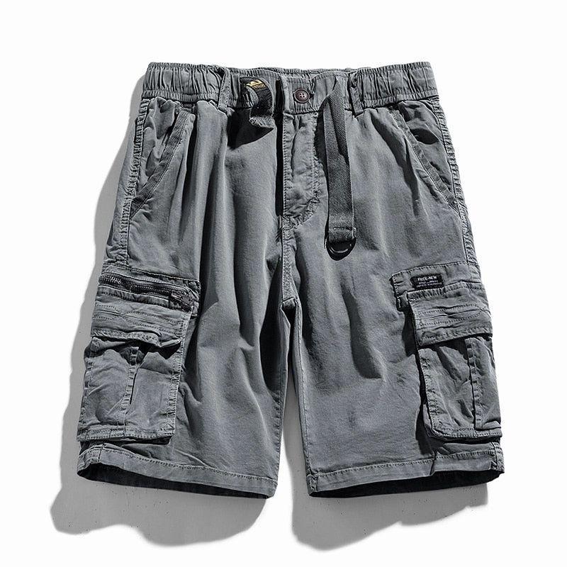 Reflective Safety Detailing Semi-formal West Louis? Tactical Multi-Pocket Fashion Jogger Shorts
