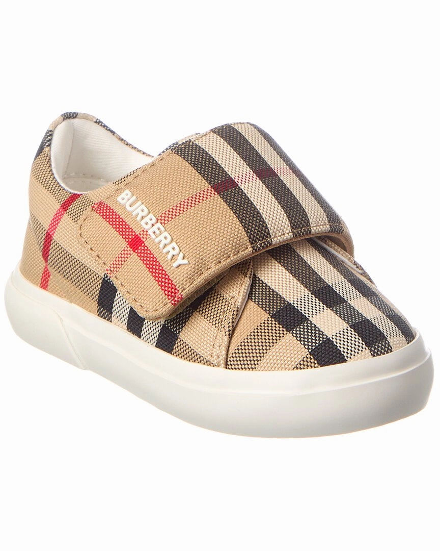 Burberry Canvas Sneaker Torsion Stability Plate Smooth Transition Heel