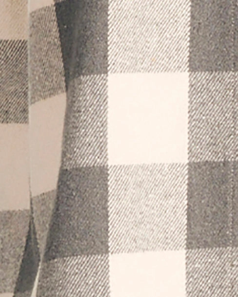 Travel Essential Arden Plaid Shacket | Taupe / White