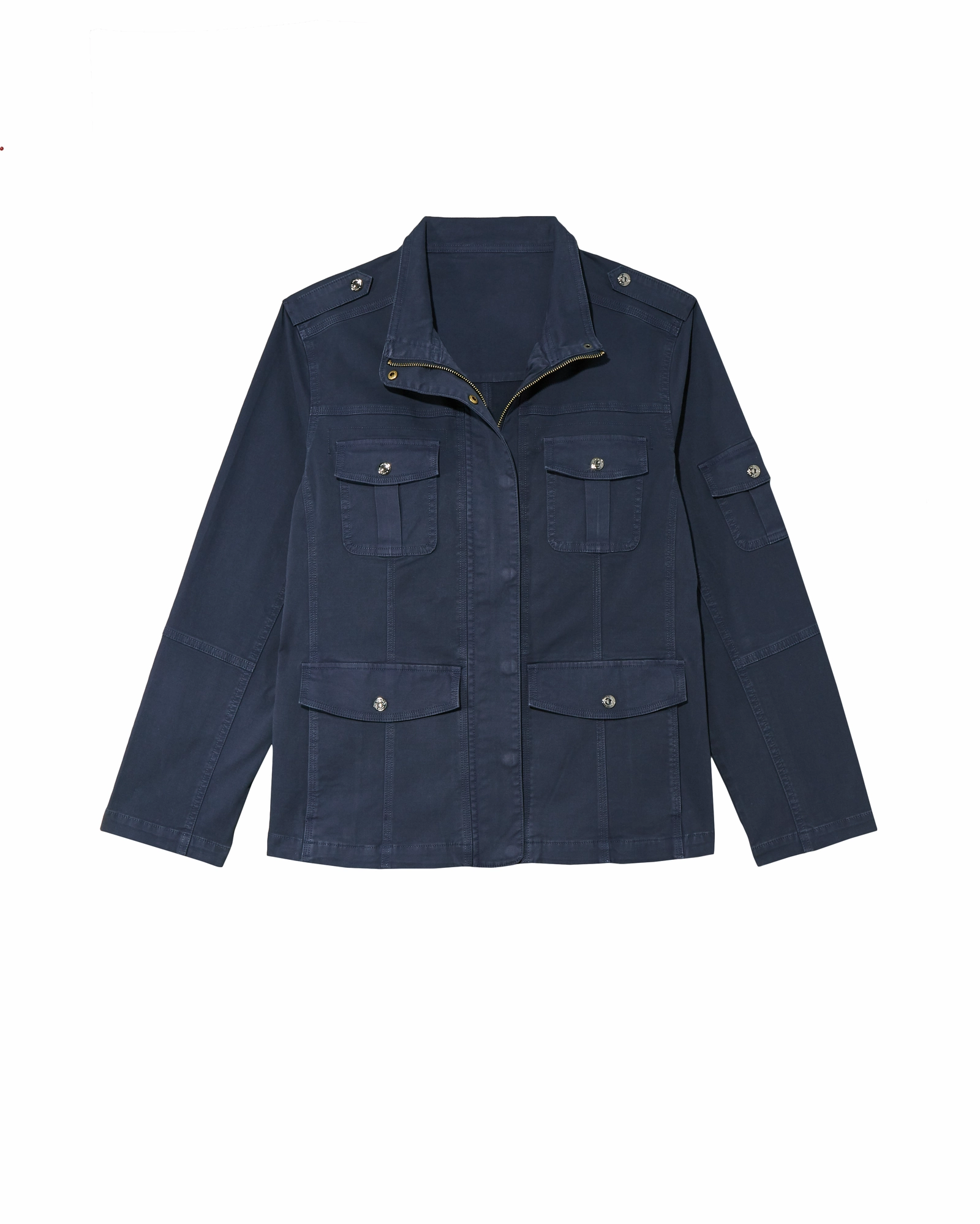 Everyday Coverage Surfer Elegan Utility Jacket | Navy