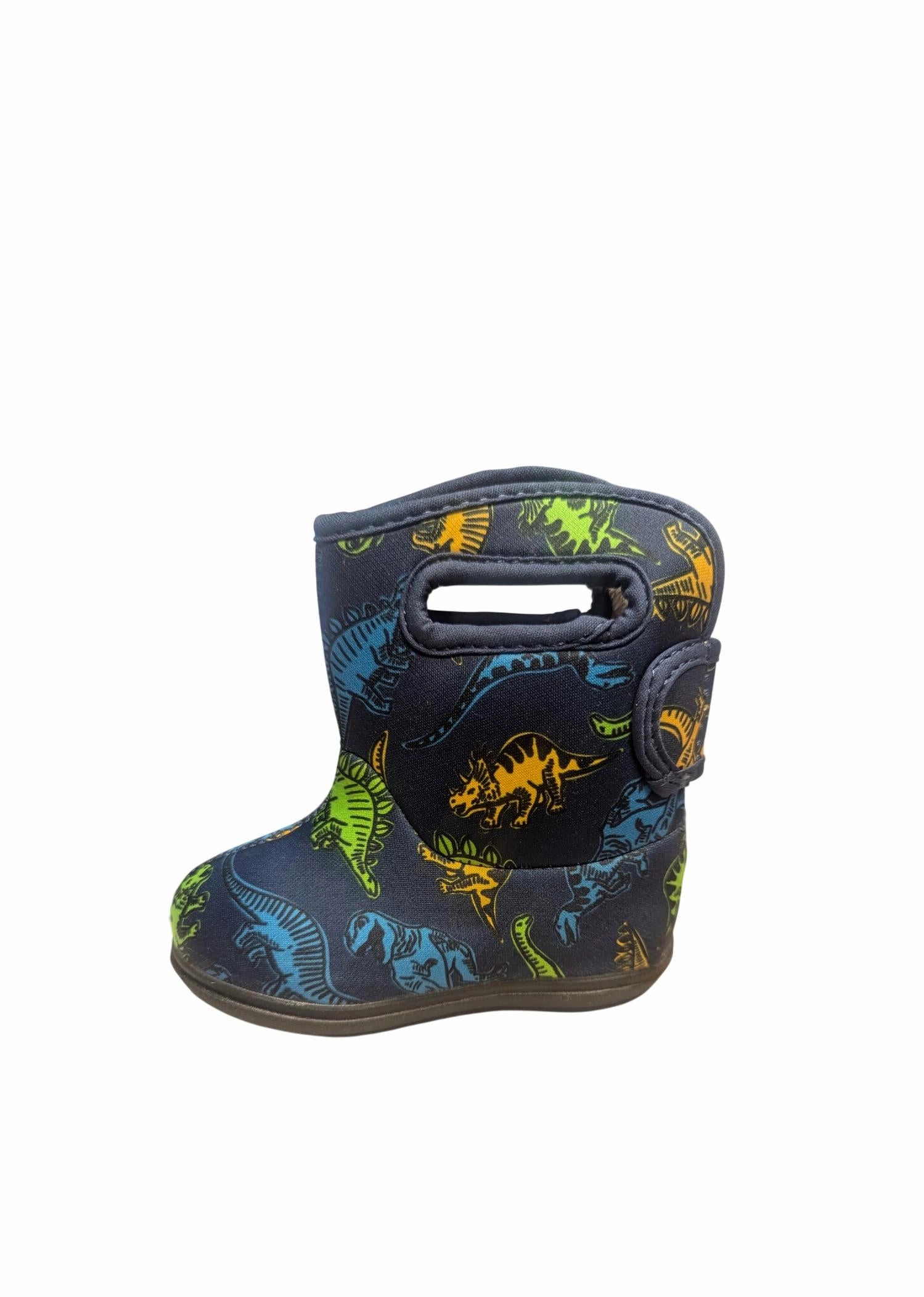 Western Pattern Baby Dino Boots - Medium Width In Blue