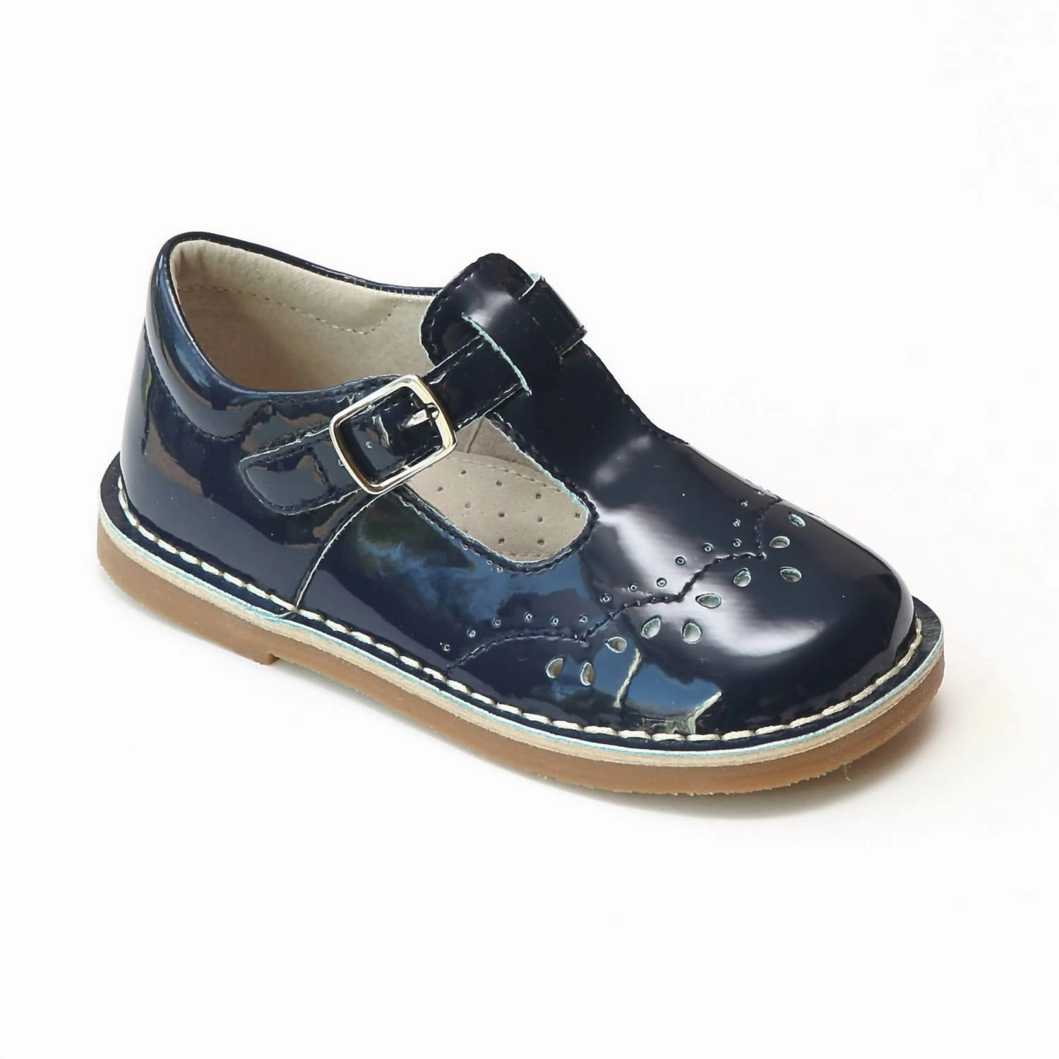 Stylish and Comfortable Light Breathable Baby Girl's Maryjane Shoe In Navy