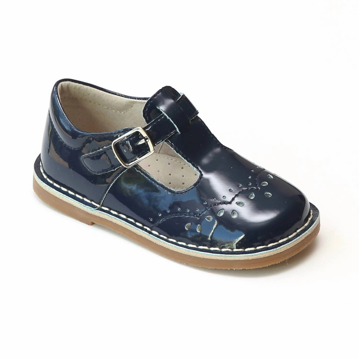 Dual Density Baby Girl's Maryjane Shoe In Navy