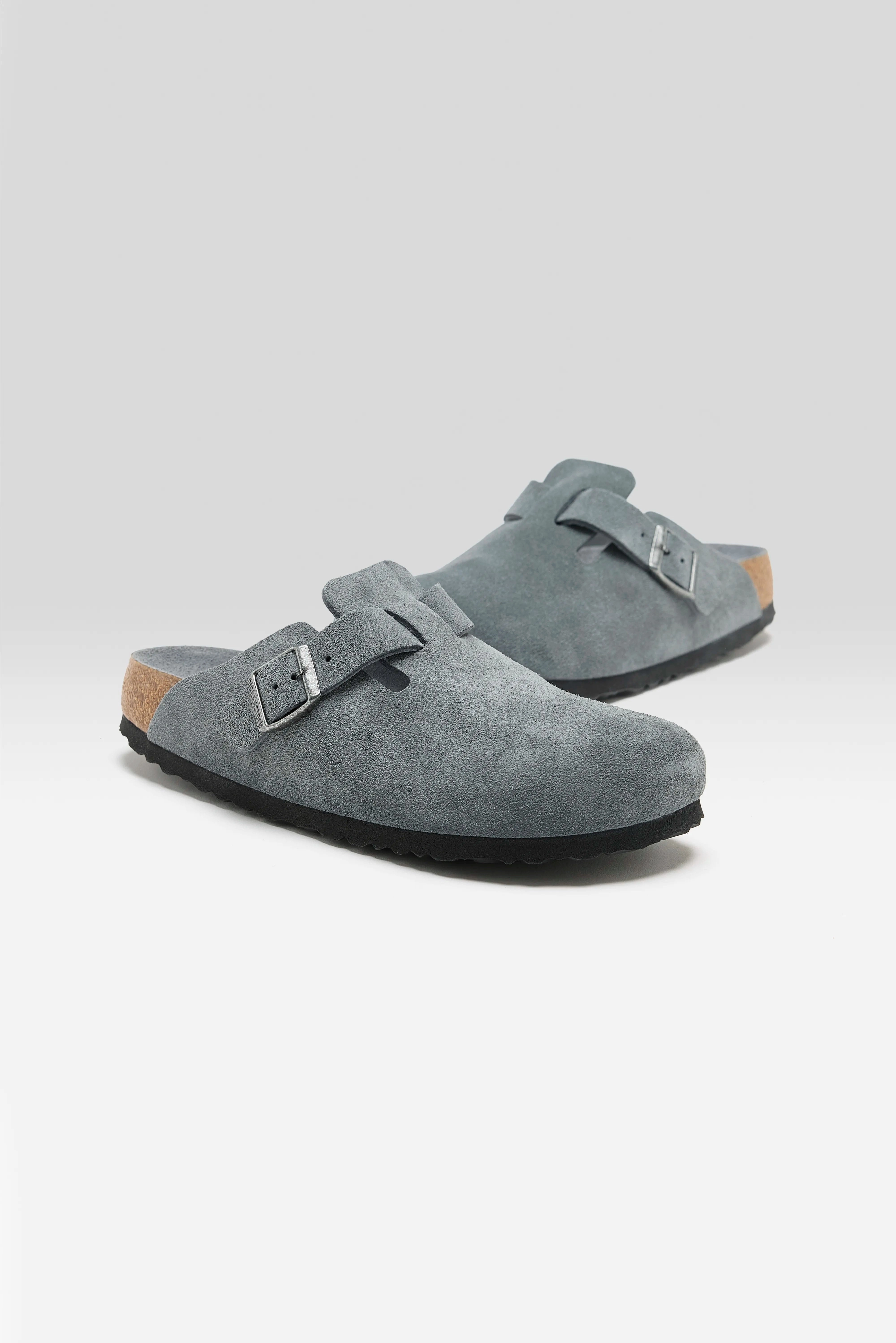 Cozy Base Boston Soft Footbed for Women  (252 / W / GREY)