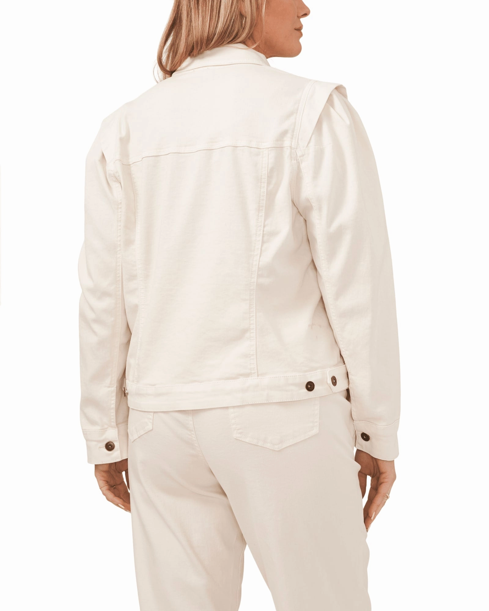 Gloves Timeless Design Tenley Denim Jacket | TOASTED IVORY-141