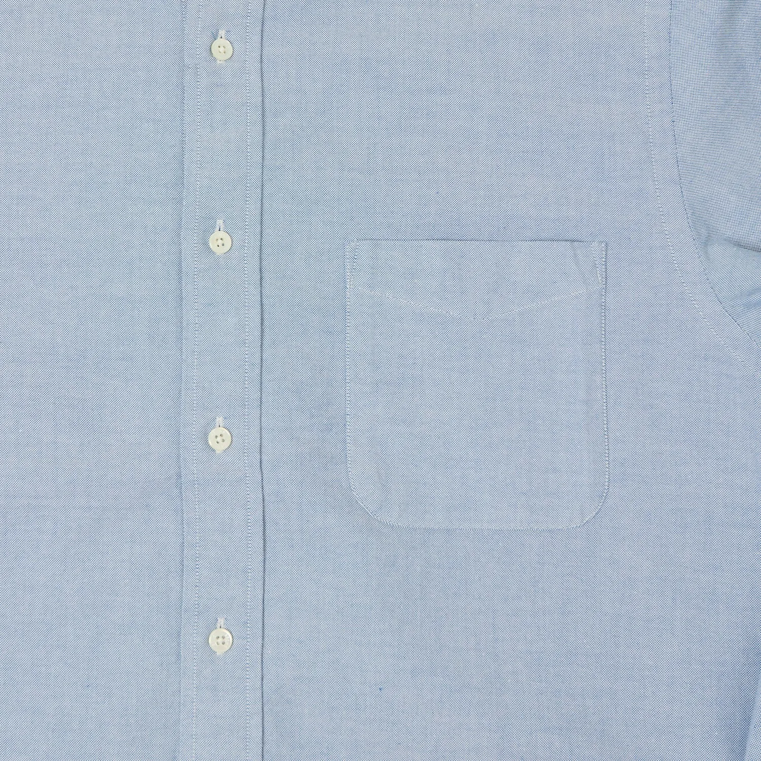 Business casual Festive Look Beams Plus Button Down Oxford Shirt - Blue