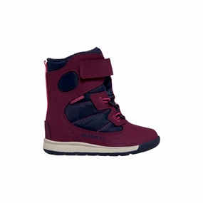 Merrell Snow Bank Waterproof Navy / Berry  ML167328 Toddler Leaf Lane