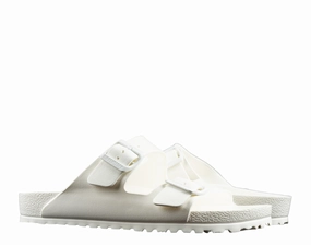 All-day outdoor comfort Birkenstock Arizona Essentials Eva White Unisex Adult Sandals 0129441-0129443