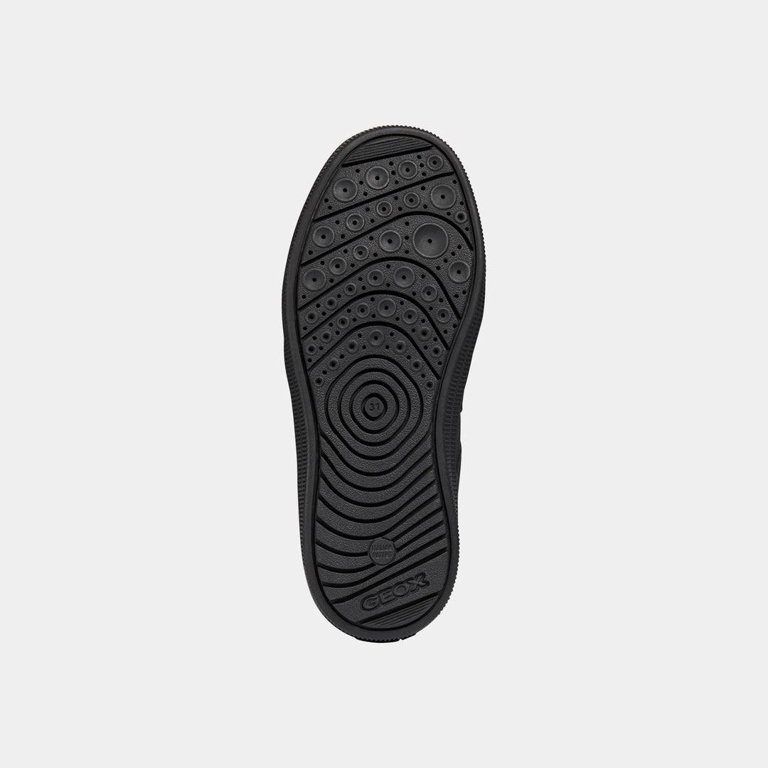 Breathable Insoles Natural Fiber Textiles Black Arzach Velcro Sneaker
