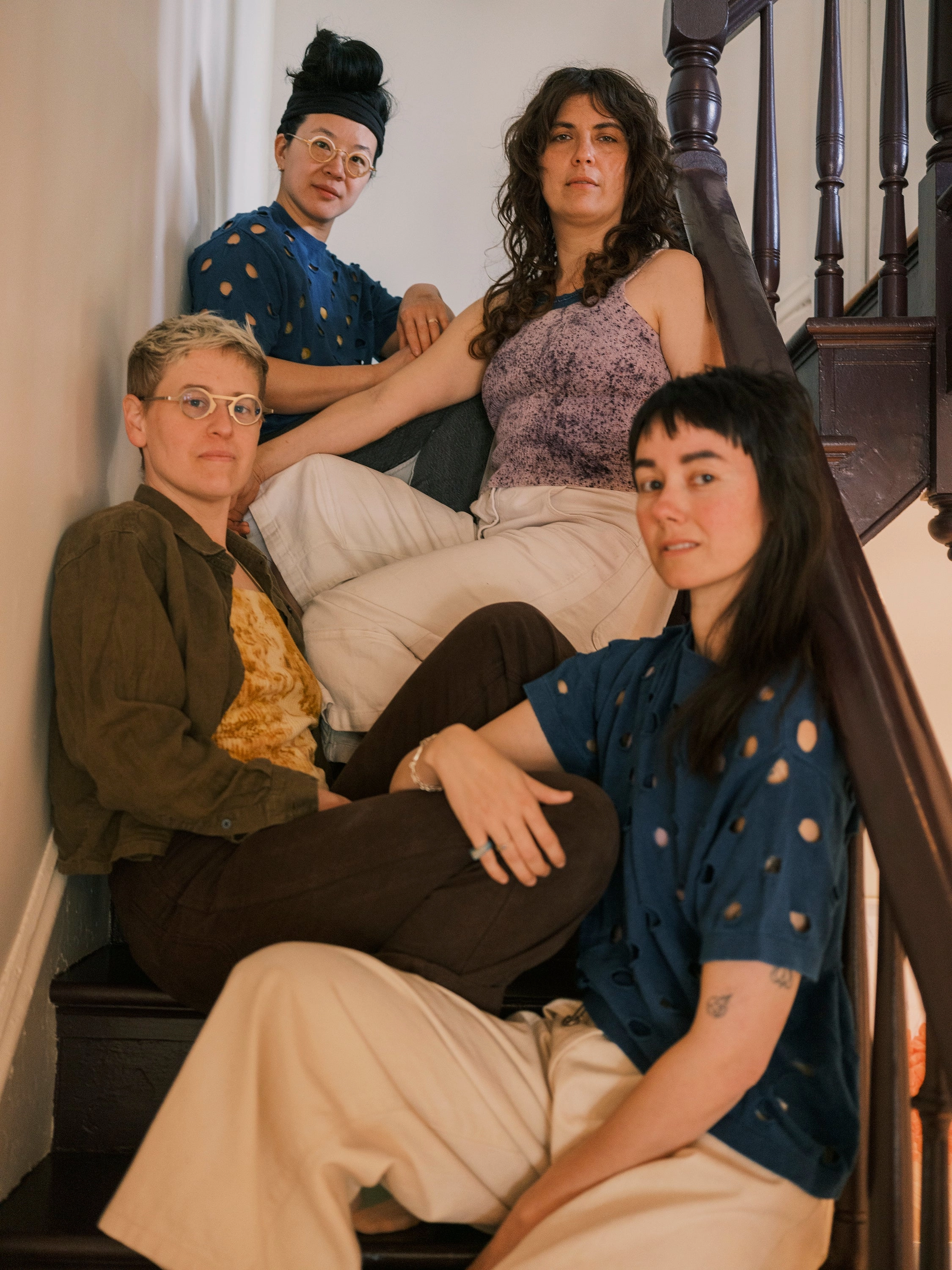 Luxe Wear Block Tank - Logwood   Madder