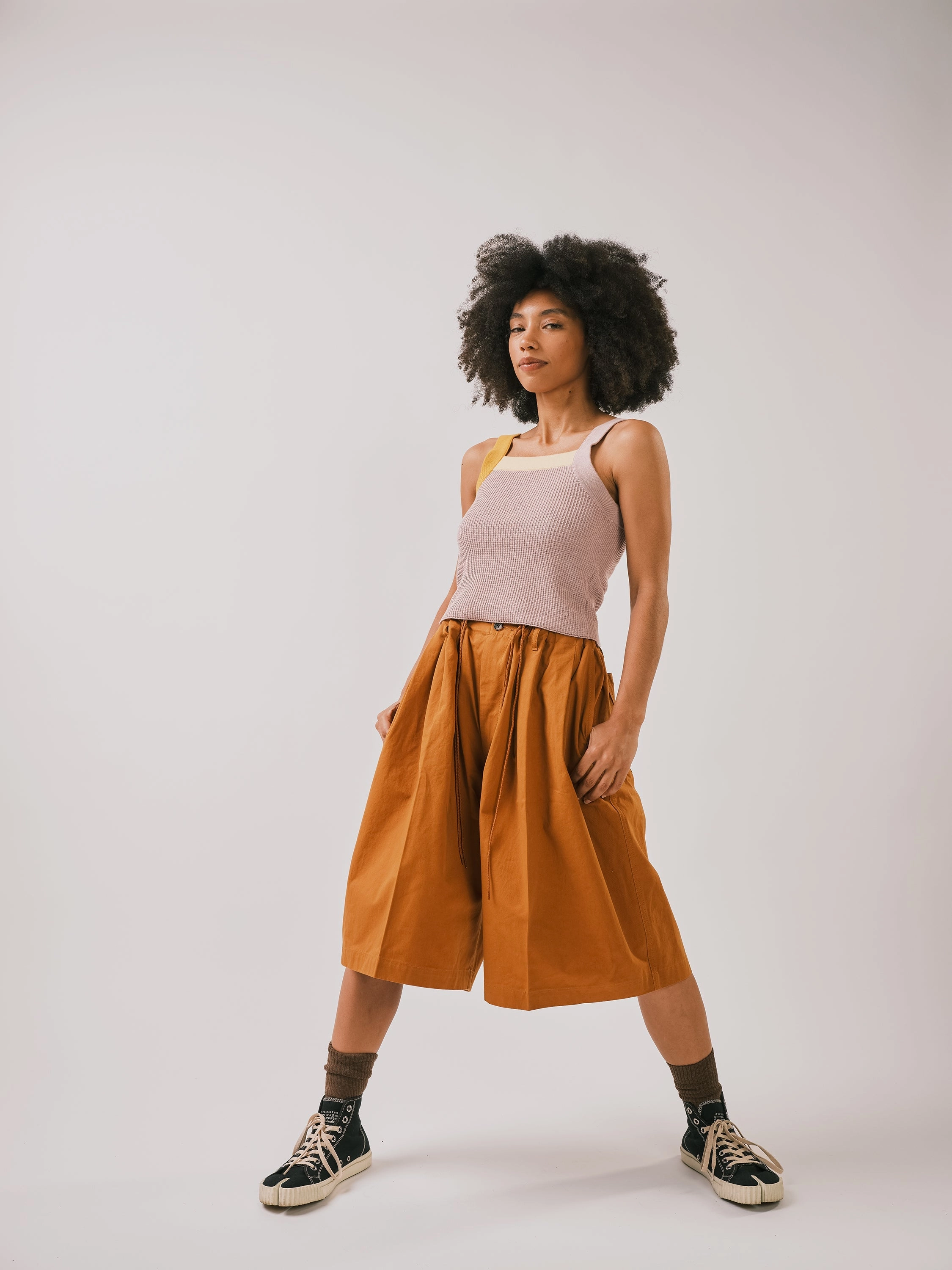 Block Tank - Petal High Density Weave Sleek Comfort Wear