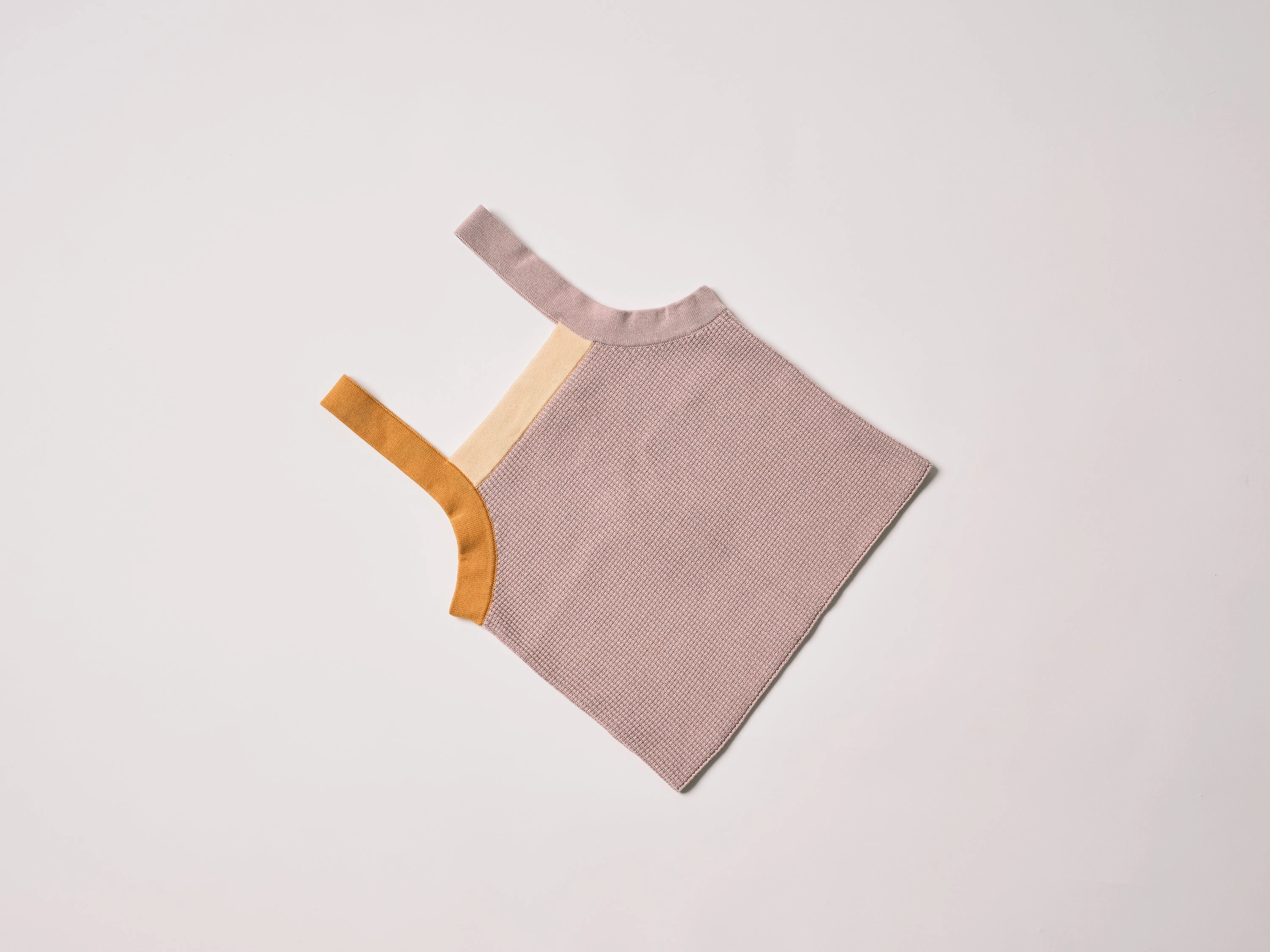 Perfect Stretch Essential Comfort Block Tank - Petal