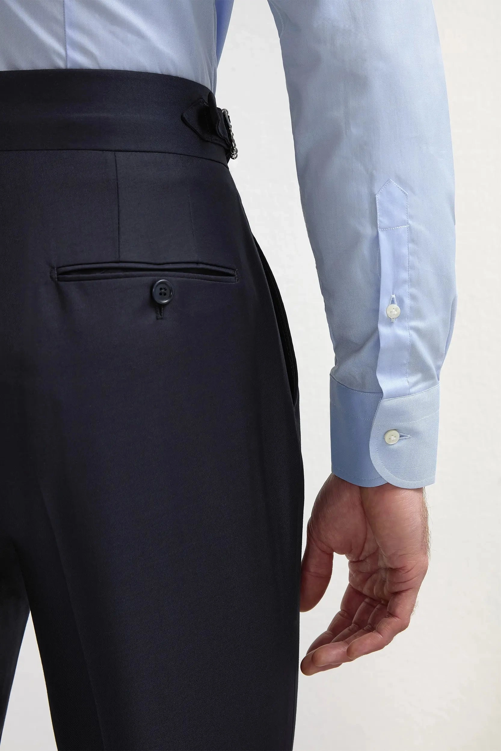Blue Soragna trousers - Made in Italy All weather