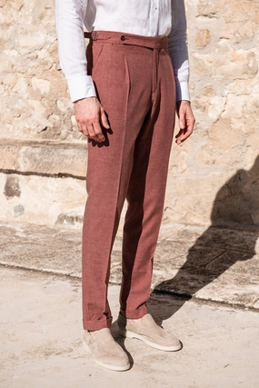 StaticDissipative Ultimate Wear Coral Biella trousers - Made in Italy