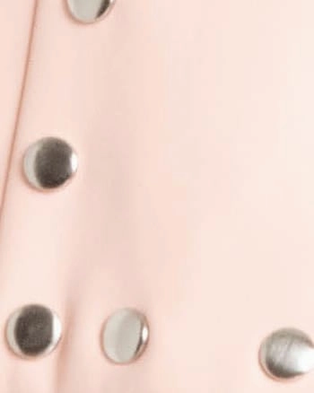 Studded Faux Leather Jacket | Peachskin Faith Inventory