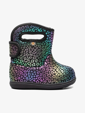 Travel purpose Bogs Boots Little Kids M Baby II Rainbow Leopard Multi Waterproof JOBB1854