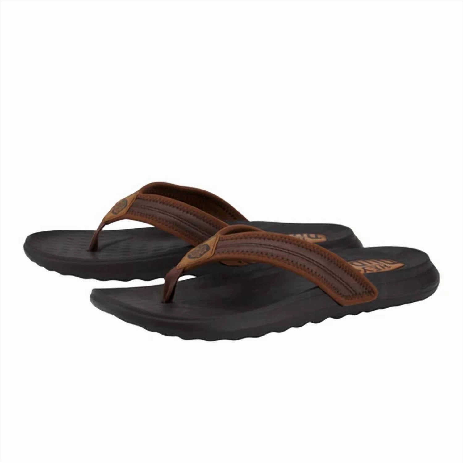 Trendy Footwear for Men Stabilizing Arch Men's Myers Flip Classic Flip Flop In Brown/brown