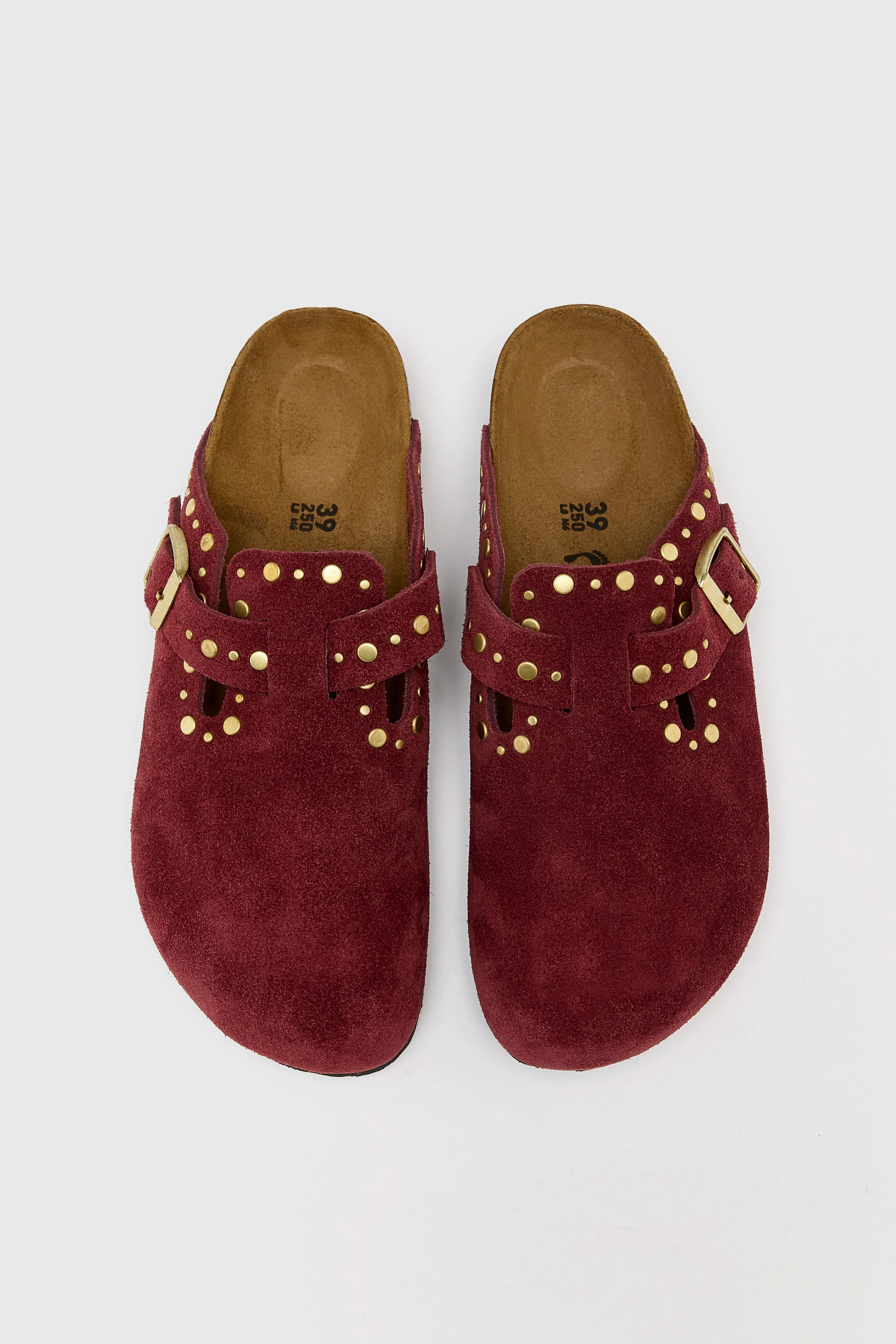 Take It Easy Style Boston Rivet for Women  (252 / M / RED)