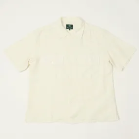 Trendsetting Design Knickerbocker Mar Cotton & Linen Shirt - Bone