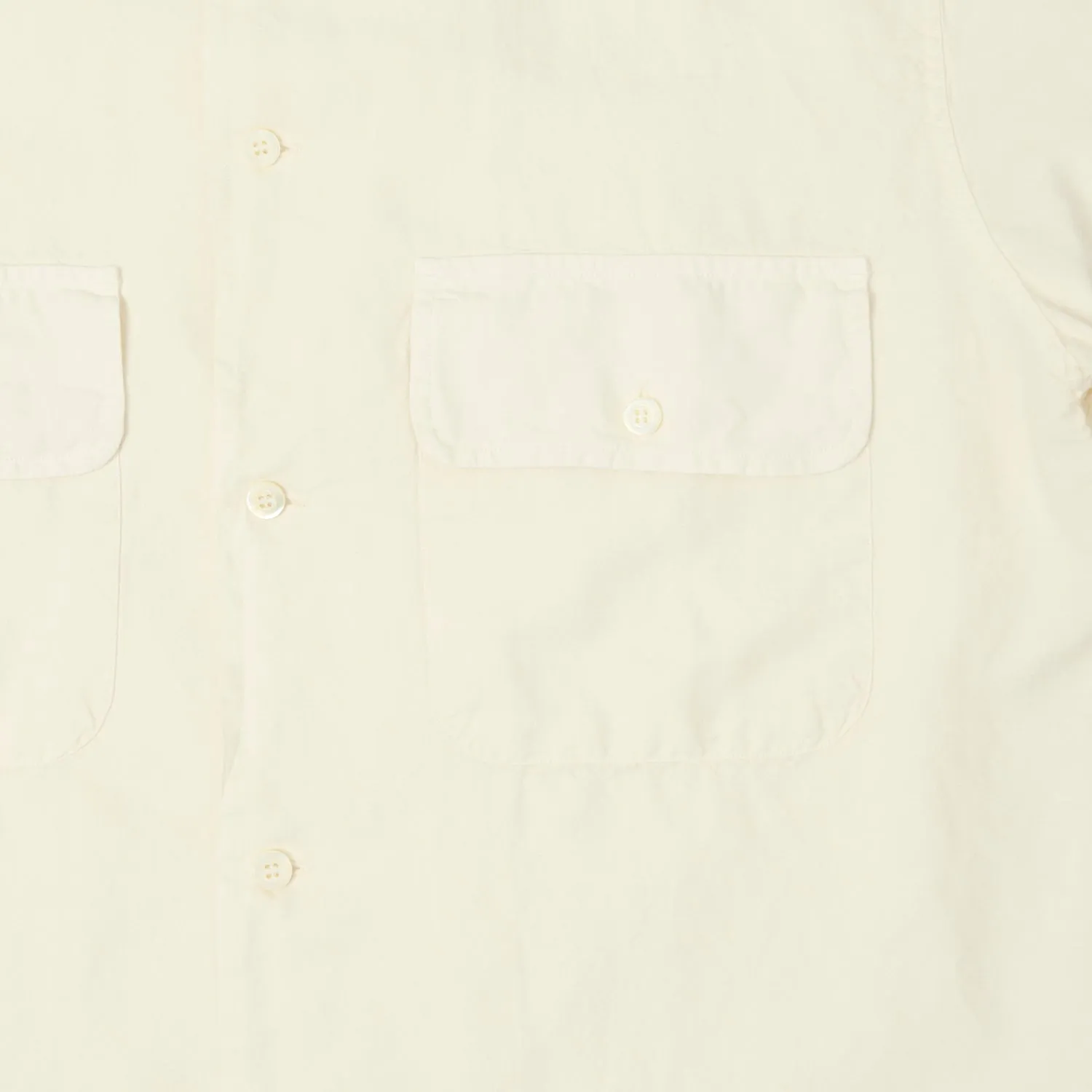 Moisture Wicking Layer Organic Cotton Knickerbocker Mar Cotton & Linen Shirt - Bone