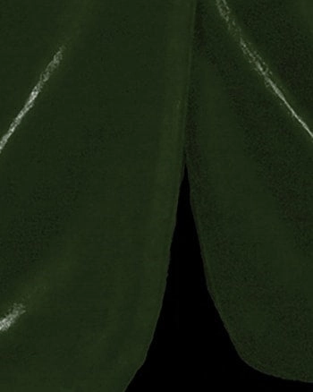 Women's Velvet Satin Belt Wrap Smoking Jacket | Green Lightweight Comfort