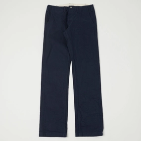 Breathable Comfort Fit QuickReleaseClosures ONI Denim 727FR 12oz French Navy Sulfur Slim Straight Chino - Rinsed