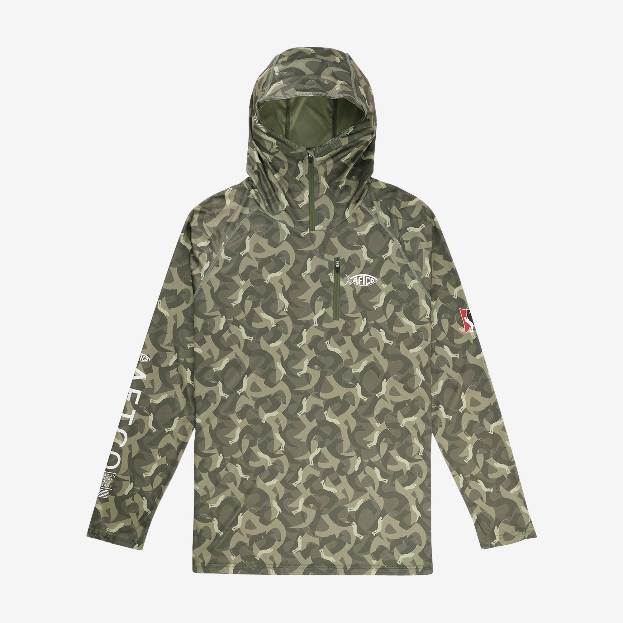 Jason Christie Camo LS Performance Shirt Edgy Design