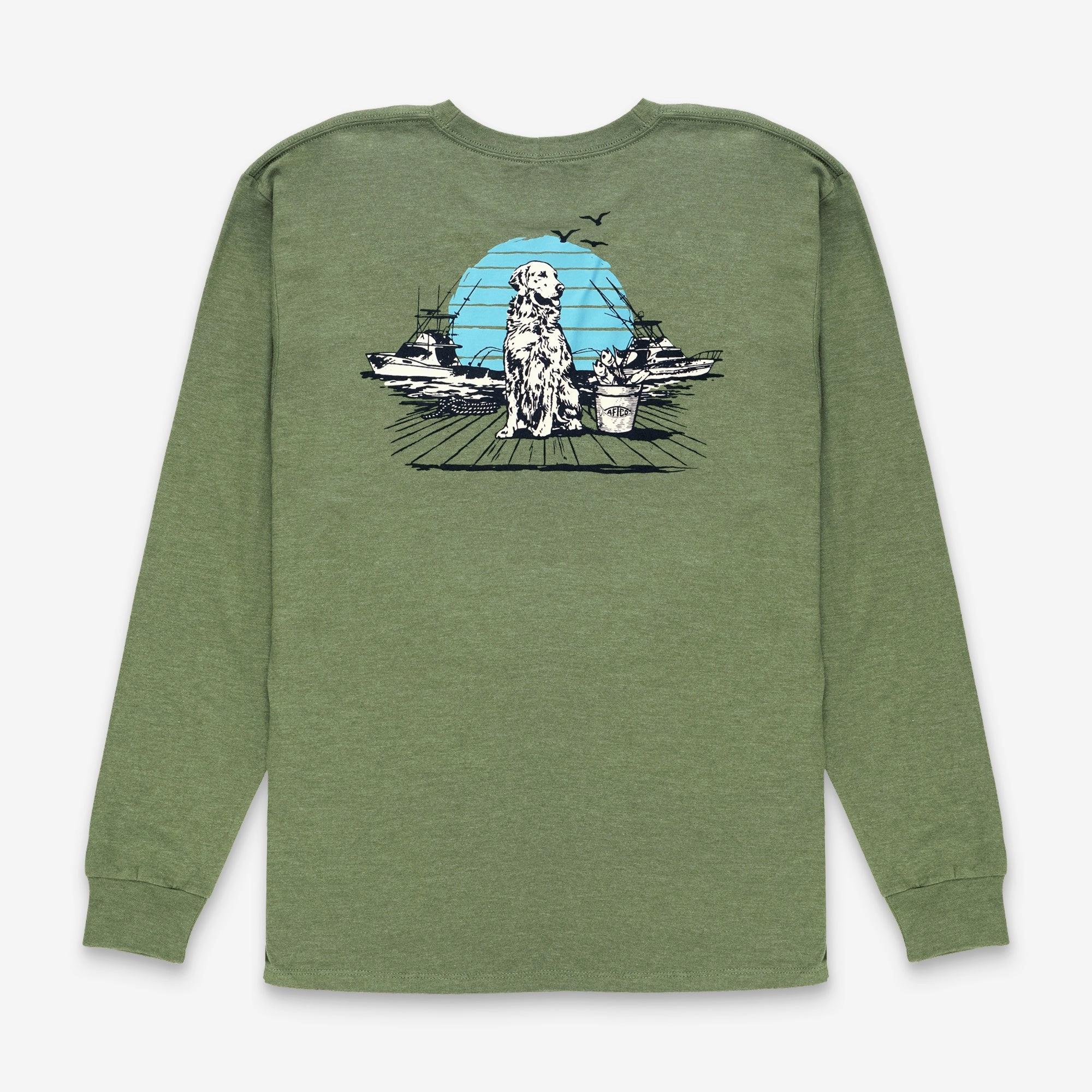 Bucket LS T-Shirt Lightweight Fabric Street Style