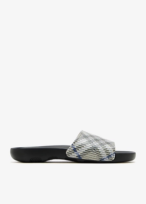 Step Stable Seaside Wear Burberry Grey Slides Dive M