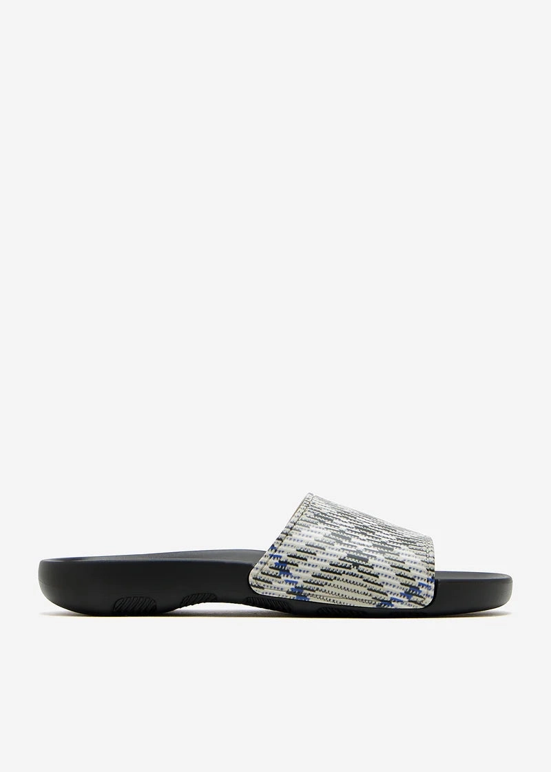 Impact protection Burberry Grey Slides Dive M