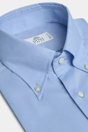 Unisex style Holiday Gift Button down light blue shirt ??Sartoriale collection?? - Made In Italy